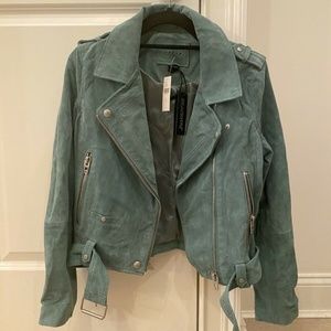 *NEVER WORN!* Anthropologie Annika Suede Jacket Sm